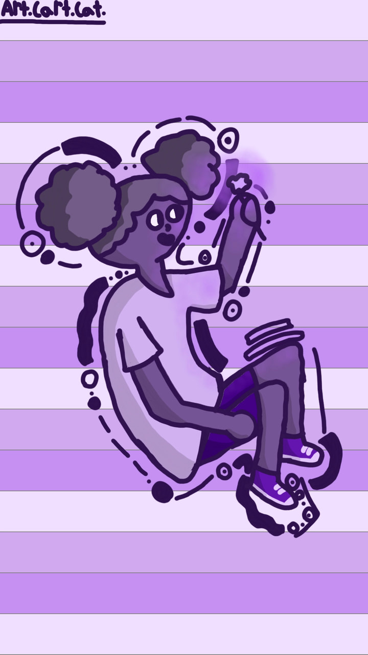 I had a lot of fun with this! I actually really like how this turned out. Edit: tysm for the feature! ‪@sonysketch‬ #fridayswithsketch #colorweek #purplechallenge #purple #artcartcolor