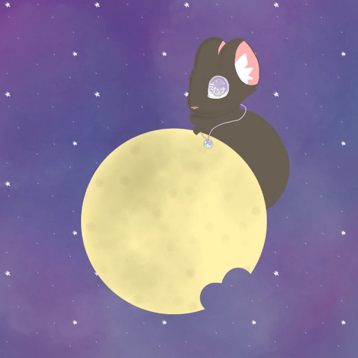 #magicmoonweek #minichallenge if the moon was a cheese and there was a moon mouse 😹 ‪@sonysketch‬ #moon #mouse edit: omc tysm for 499+ likes!♡♡♡