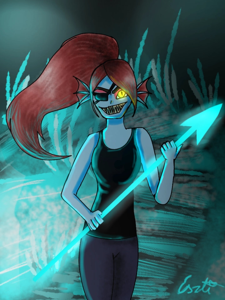 #fridayswithsketch #gamechallenge #undyne  ‪@sonysketch‬ thank you for the feature! :)