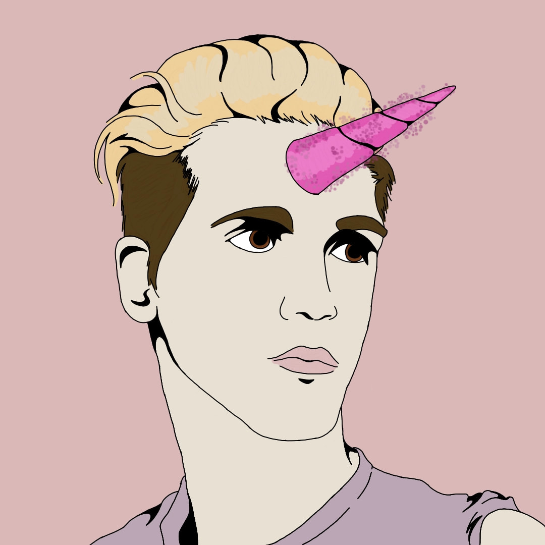 #Junicorn #MikeyWay for ‪@evaloveart_‬