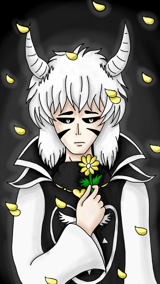 OHMAGOI BISH THIS WAS FEATURED​ I CRY NOW, THANKZ SKETCH​ ಥ vಥ) EDIT:OMFG +1000 LIKES I CRY MORE NOW #Undertale #Asriel #Humantale