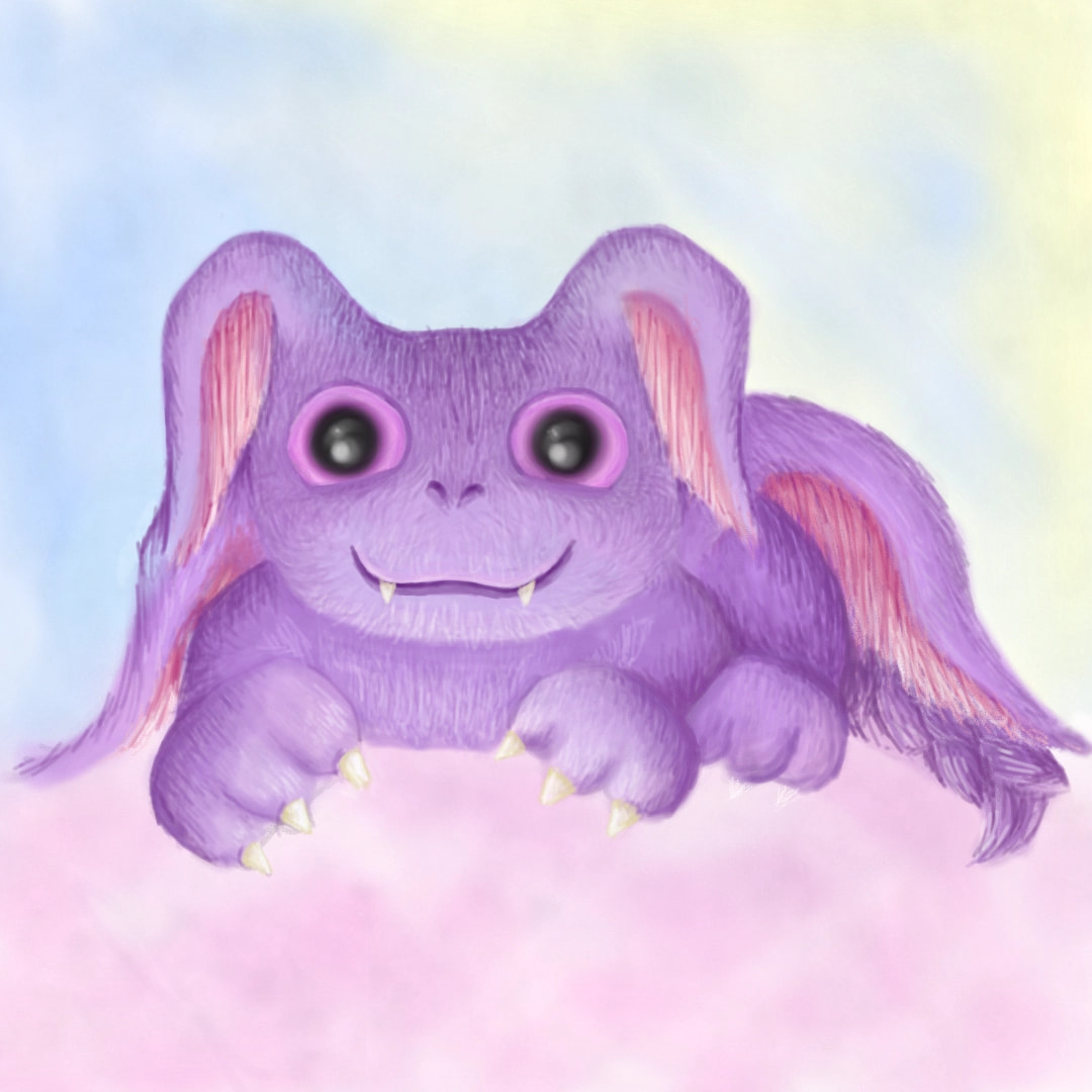 Super Cute Dragon #dragon #fridayswithsketch #cute #mydragon #animalchallenge #purple #Adorable #sonysketch