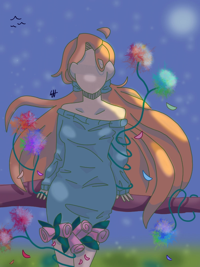 My favorite thing about the world is nature. All the possibilities of what may be out there, the beautiful flowers, the amazing views, the amazing creatures. #fridaysforfuture #Nature #flowers #girl #oc #madeinsketch #PDoc Edit:TYSM FIRST FEATURE!!