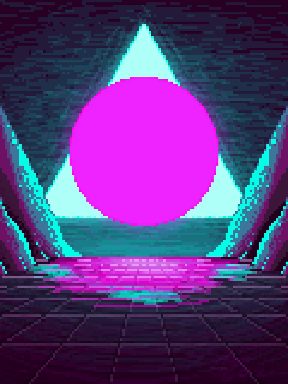 uhhhhh i can explain (i really love this aesthetic okay) #Retro #80s #neon #pixelart #pixelchallenge #fridayswithsketch #100PercentSketch #sonysketch [EDIT: AAAAAH THANKS FOR THE FEATURE]