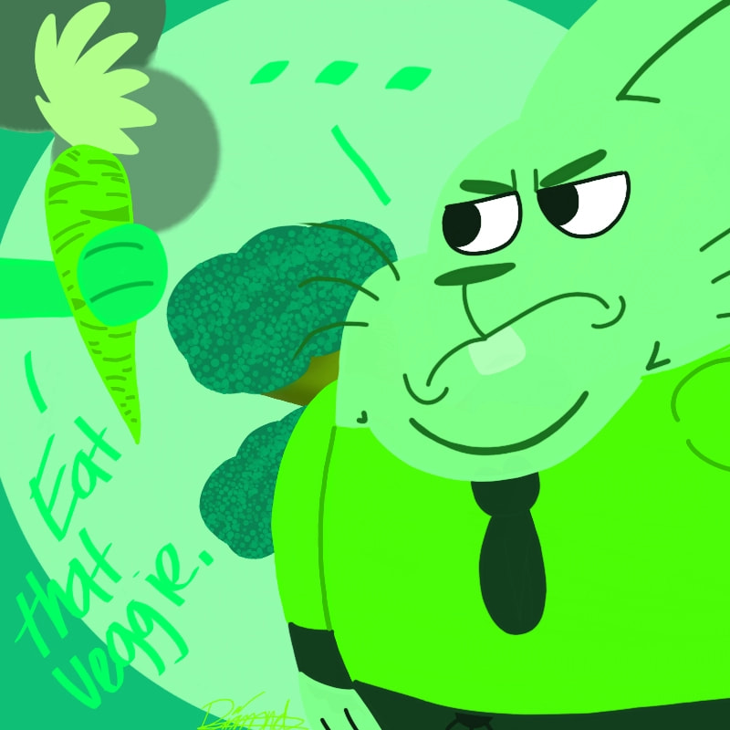 Vegetables are green..but Richard really doesn't want to eat Greens stuff...this is #greenchallenge I tried to think my other idea...But nope... #colorweek #sonysketch #DiamondDragon2003art #gumball #TAWOG #theamazingworldofgumball #amazingworldofgumball
