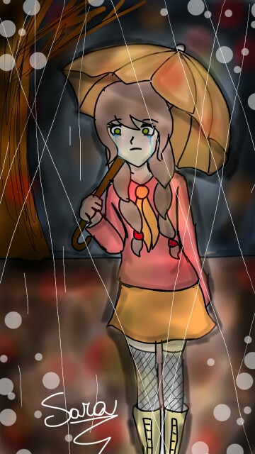 Girl with an umbrella! ~ link of the video on Youtube in the comments