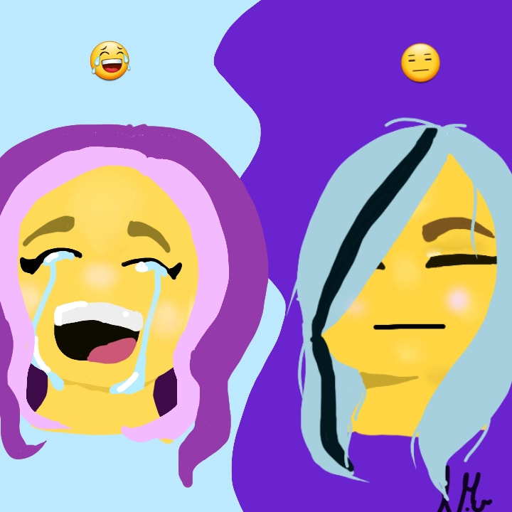 I decided to make them into people #emojichallenge #fridayswithsketch #sonysketch ‪@sonysketch‬ edit: omg thanks ‪@sonysketch‬