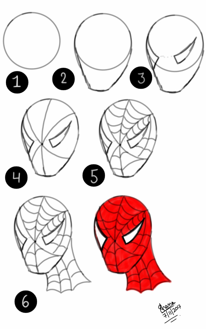 #Spiderman  #tutorialthursdays #fridayswithsketch #sonysketch #SwSketch