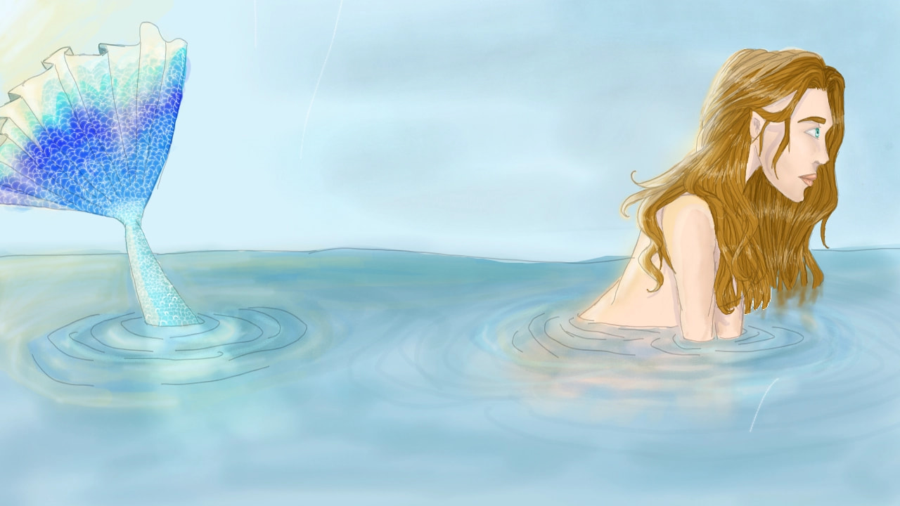 Finelly done! #mermaid #water #tookforever #sea #Blue #Fantasy #girl #mythical #mythology #fridayswithsketch