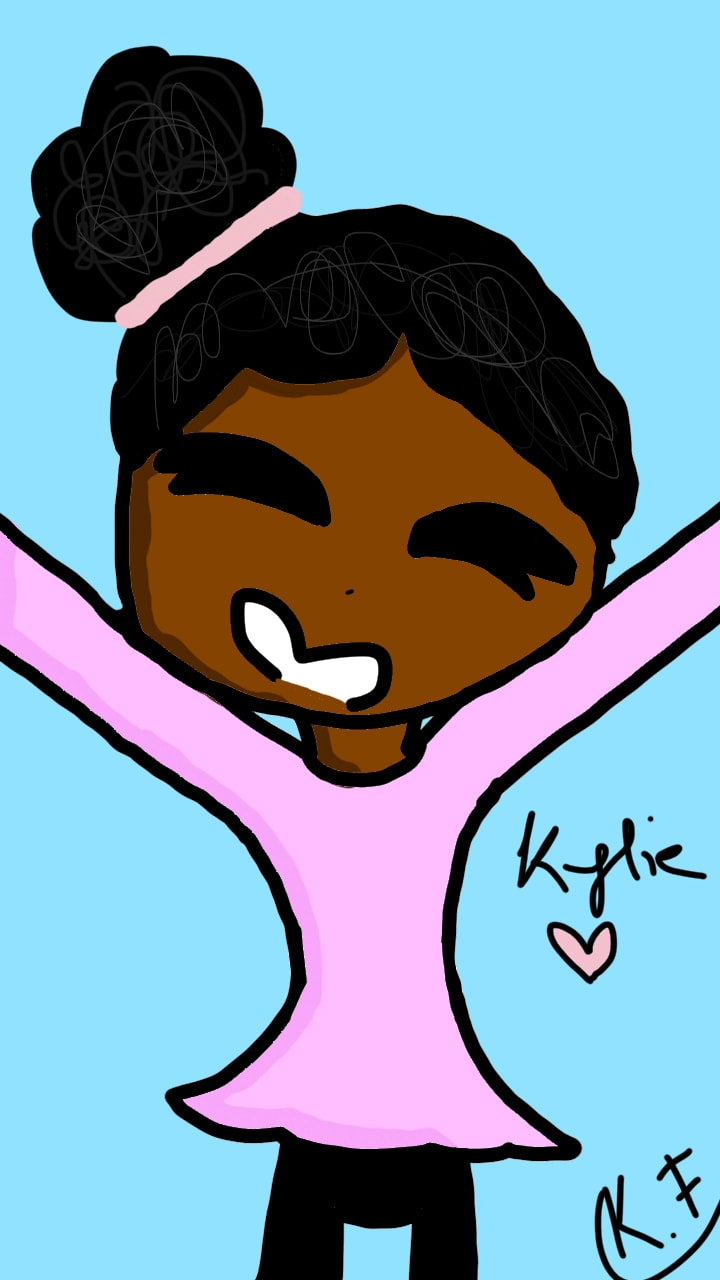 #mybff for ‪@sonysketch‬ sorry for the delay! Btw this is my bff, Kylie! 💖 (‪@lillystarandlove‬  ) I have another bff but I  decided to draw Kylie bc she is moving to a different town! 😭😭😢😢