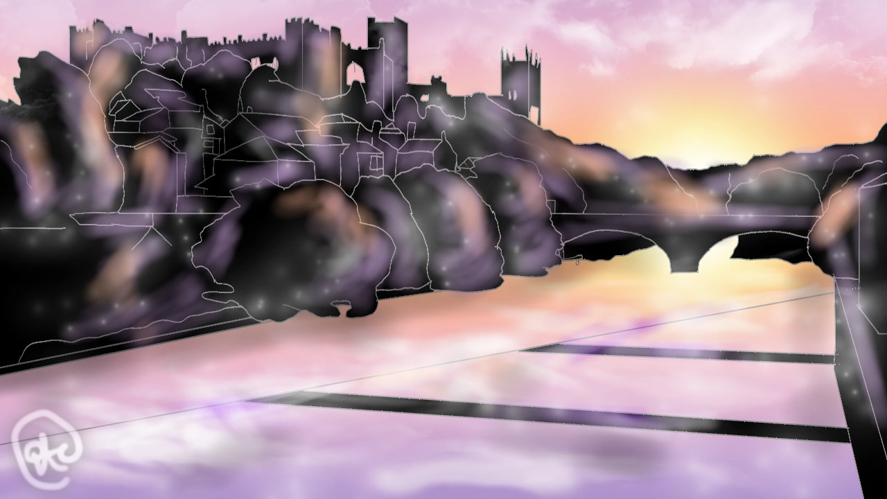 #mycity #fridayswithsketch #England #sunset #river #cathedral #lumiare I think the Harry Potter fans would know where this is (in the north east of England) plz like 💖 #JKRowling #hogwarts ‪@sonysketch‬ #100PercentSketch
