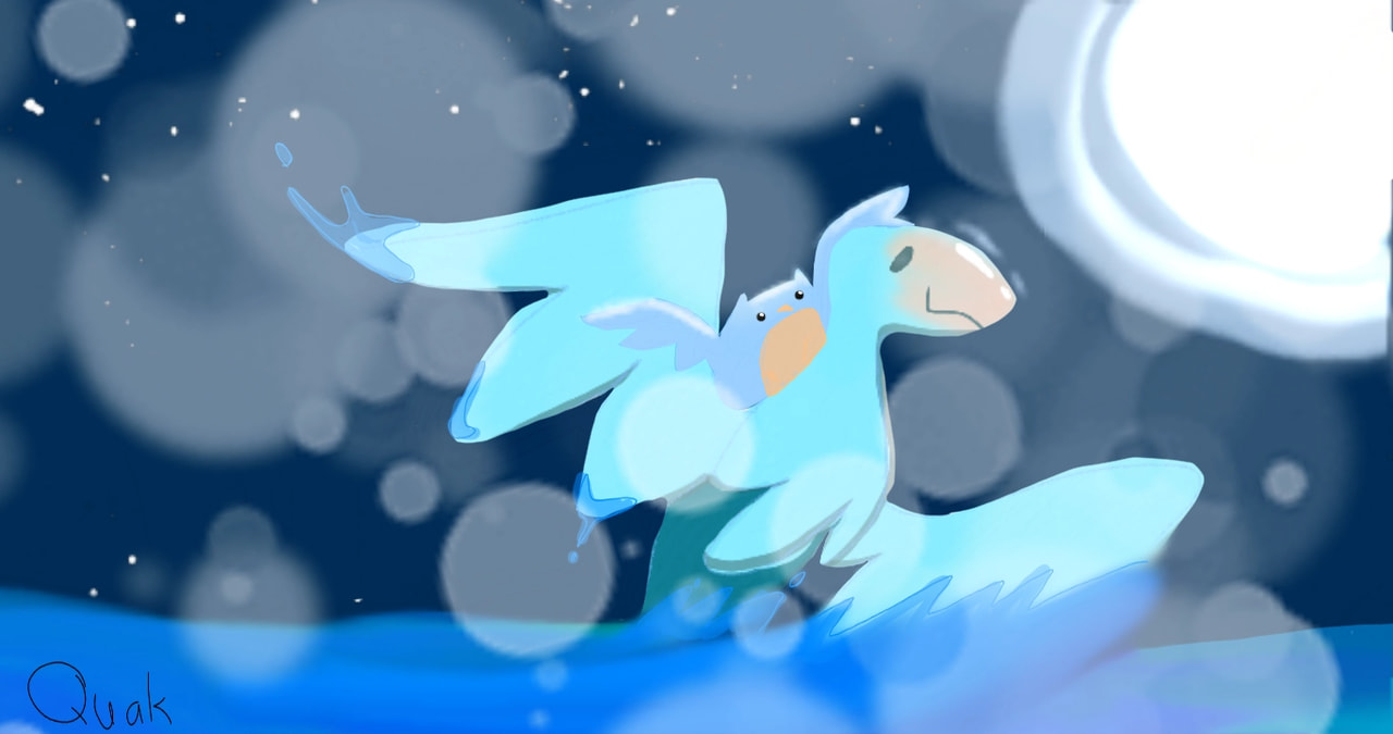 #miniChallenge #HelpOtto #glowinginthedark #Howmanylikes #ocean well my animal oc can swim/ fly and it will come at the island anytime now...