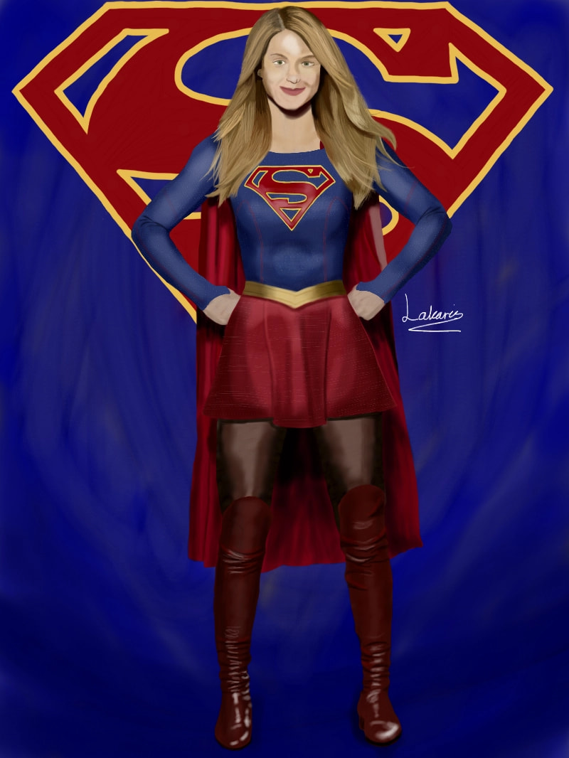 #Supergirl one of my favorite superheroes #myhero #fridayswithsketch