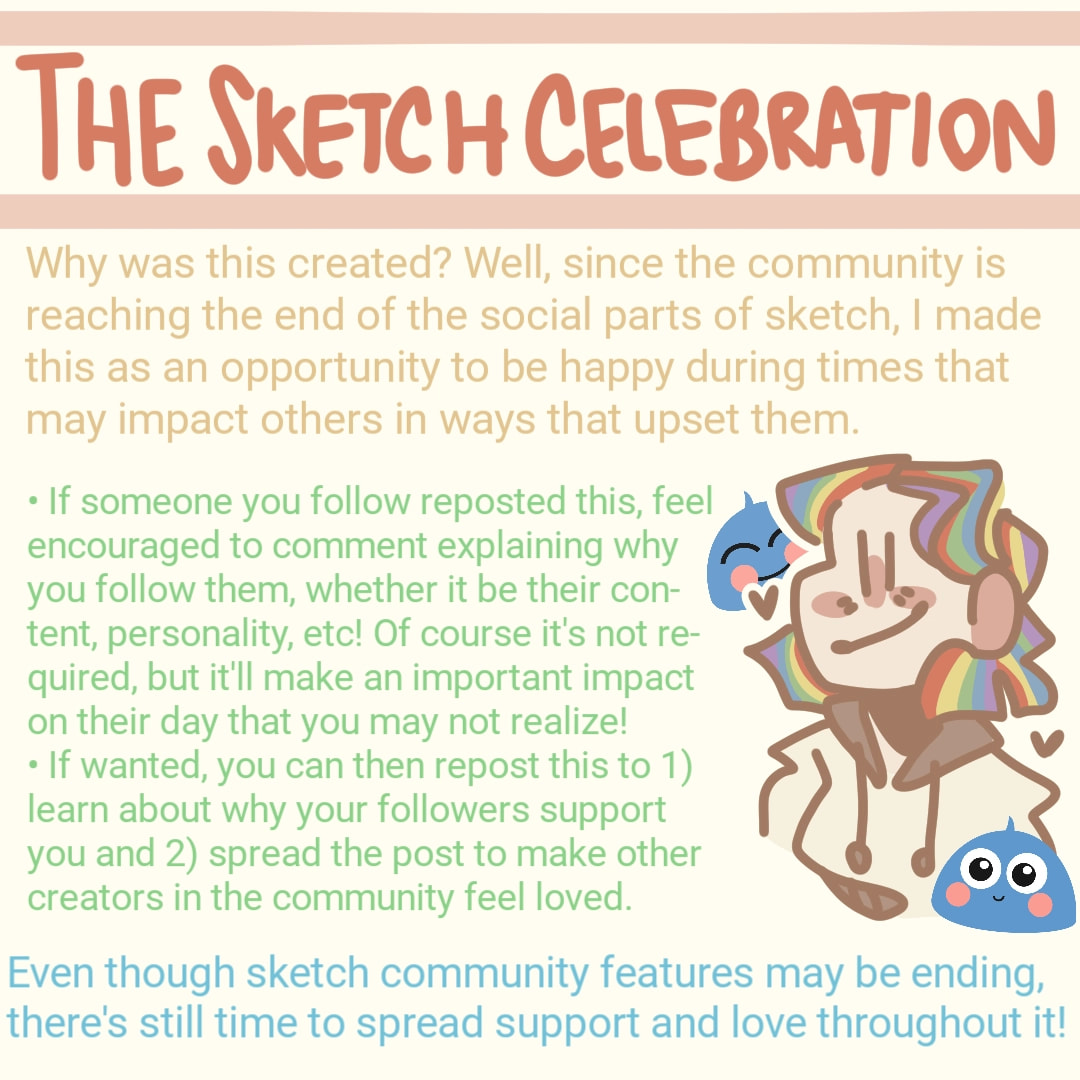 I'd really appreciate it if you guys could #repost this to reach wider audiences. I really want this to make impacts on users, and to make people happy despite sketch closing. #collab#SaveSonySketch#EndOfTheWorld‪@sonysketch‬
