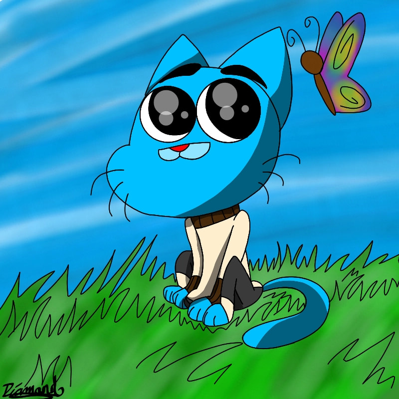 Now...it's time for....well...I never do any on Friday with Sketch....but....here's a cuteness have overcome!!! Ahh my eyes...XD.. #cutenesschallenge #fridayswithsketch #theamazingworldofgumball #amazingworldofgumball #gumball #Furry #cute