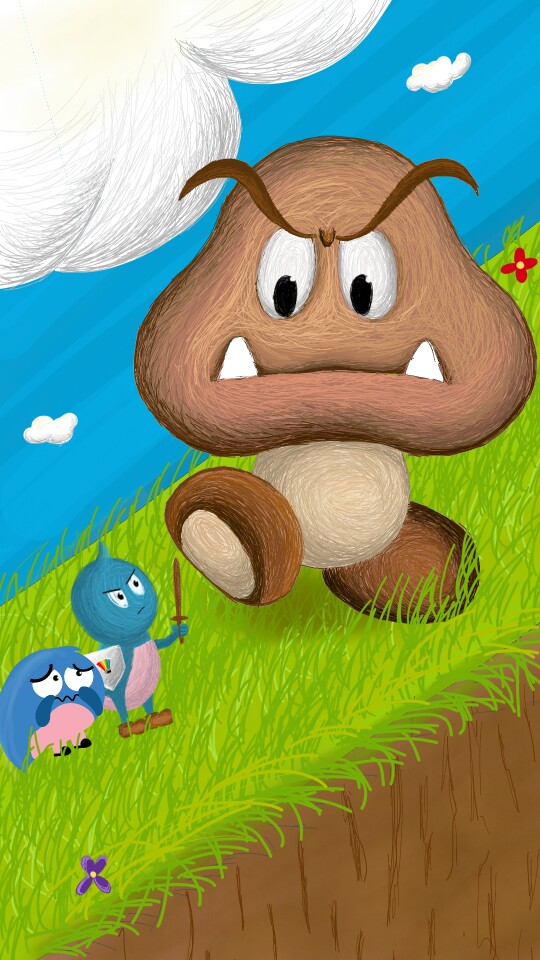 #fridayswithsketch #sonysketch #sketch #otto #ottosadventures #ottosvacation Otto in Mario World. Zelotto protect Otto from the bad Goomba :D I hope you like it!