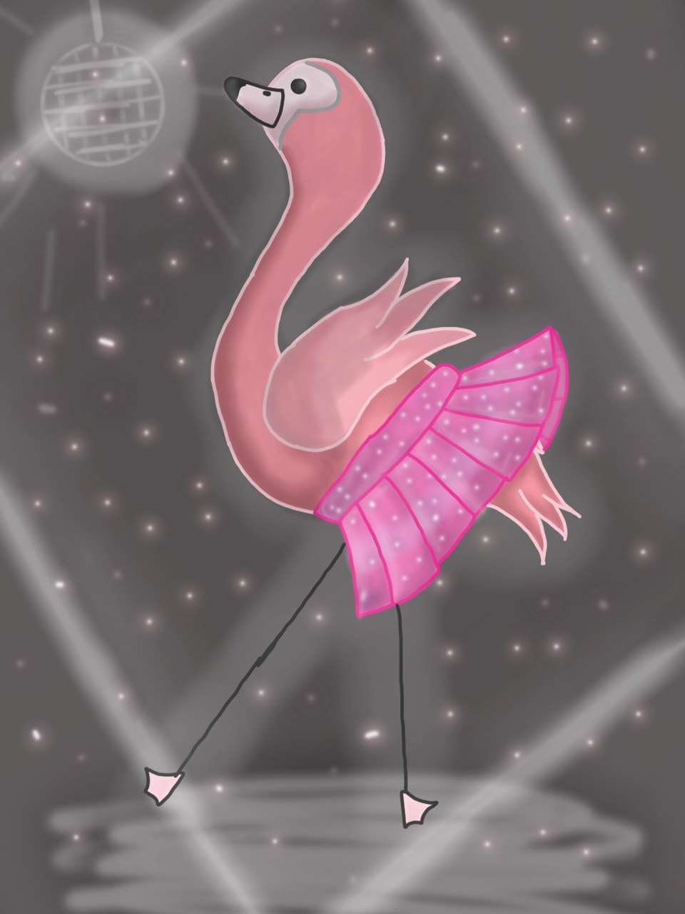 🎶🎶Boogie boogie oogie🎶🎶 #fridayswithsketch #fridaywithsketch #flamingo #dancechallenge