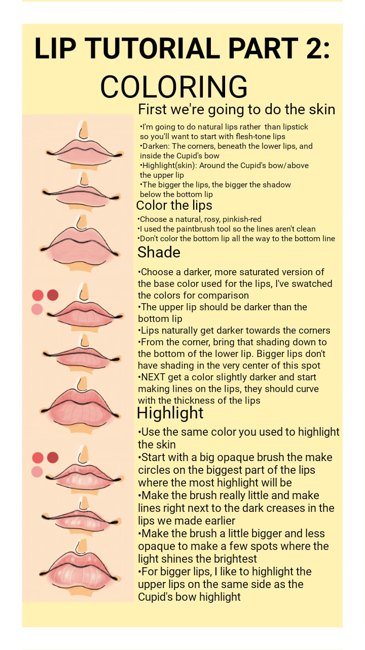 Part 2: I'm awful at explaining things but I tried, I hope this helps #lips #tutorial #liptutorial #fridayswithsketch #mysketchtutorial