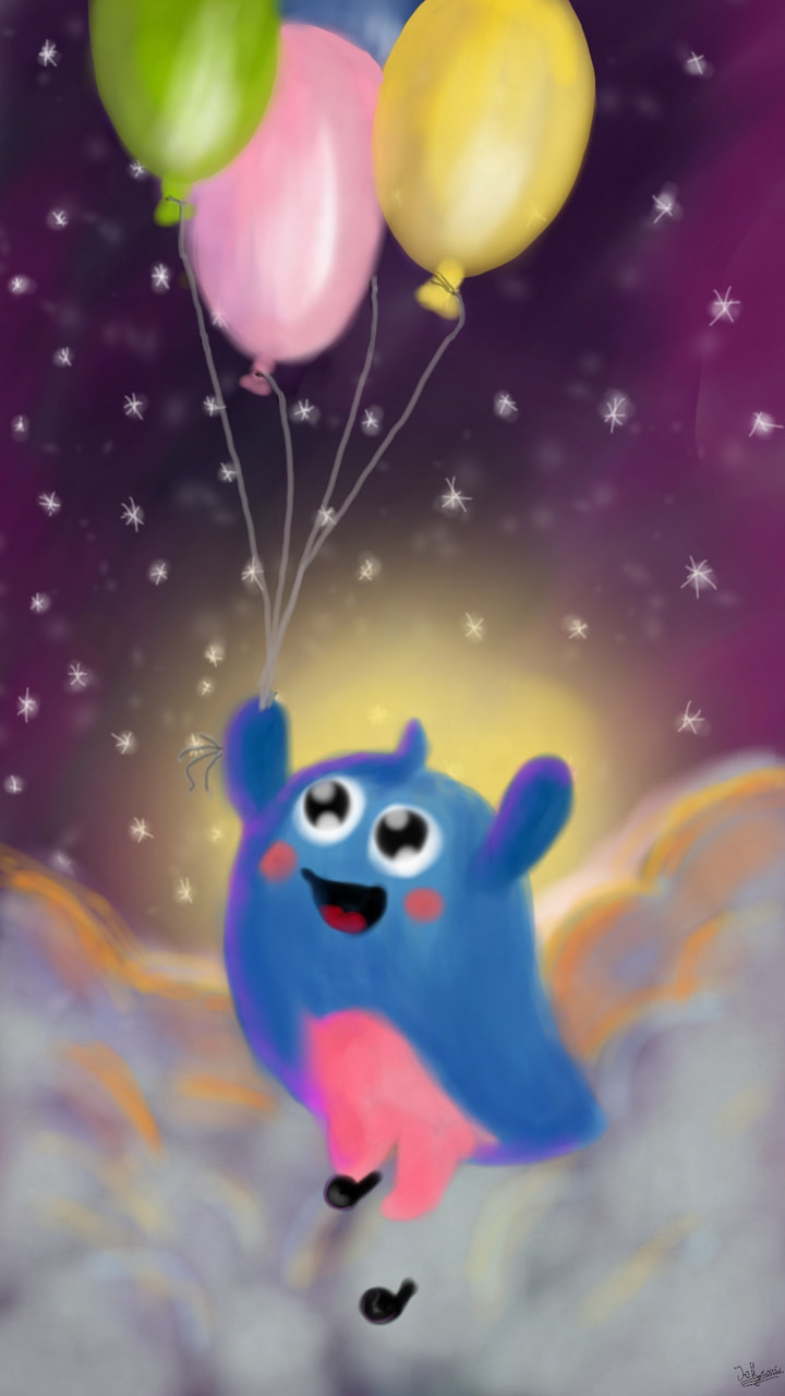 #24hourschallenge  #SpaceChallenge  #otto #balloon  #Space ‪@sonysketch‬