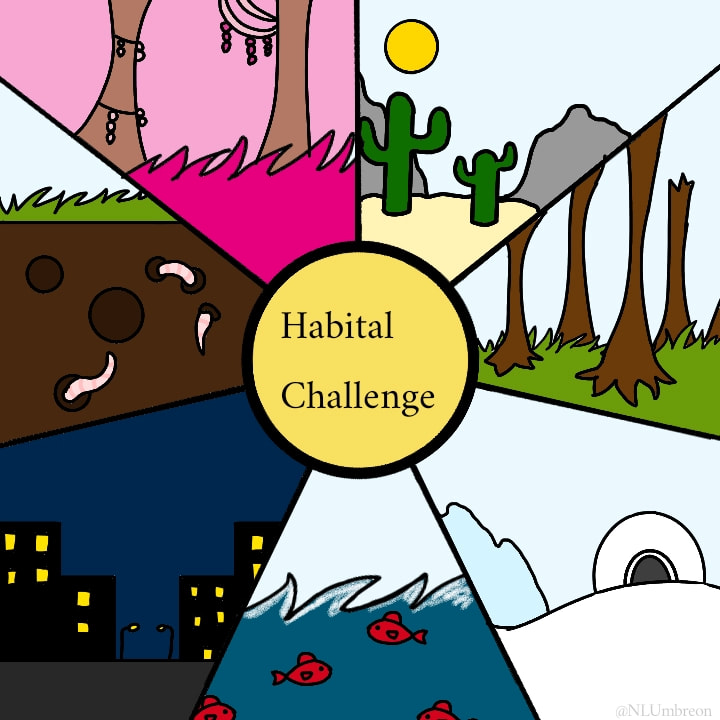 #mychallenge #fridayswithsketch Habital challenge :3 Draw something about habitals. Fantasy habital or real habital? x3 Tag it with this #NLUhabitalchallenge