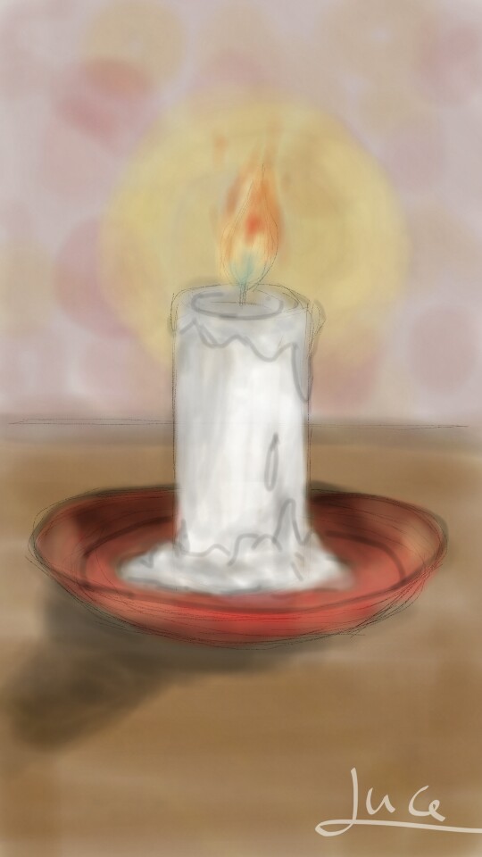 Fast sketch. ✏ #candle