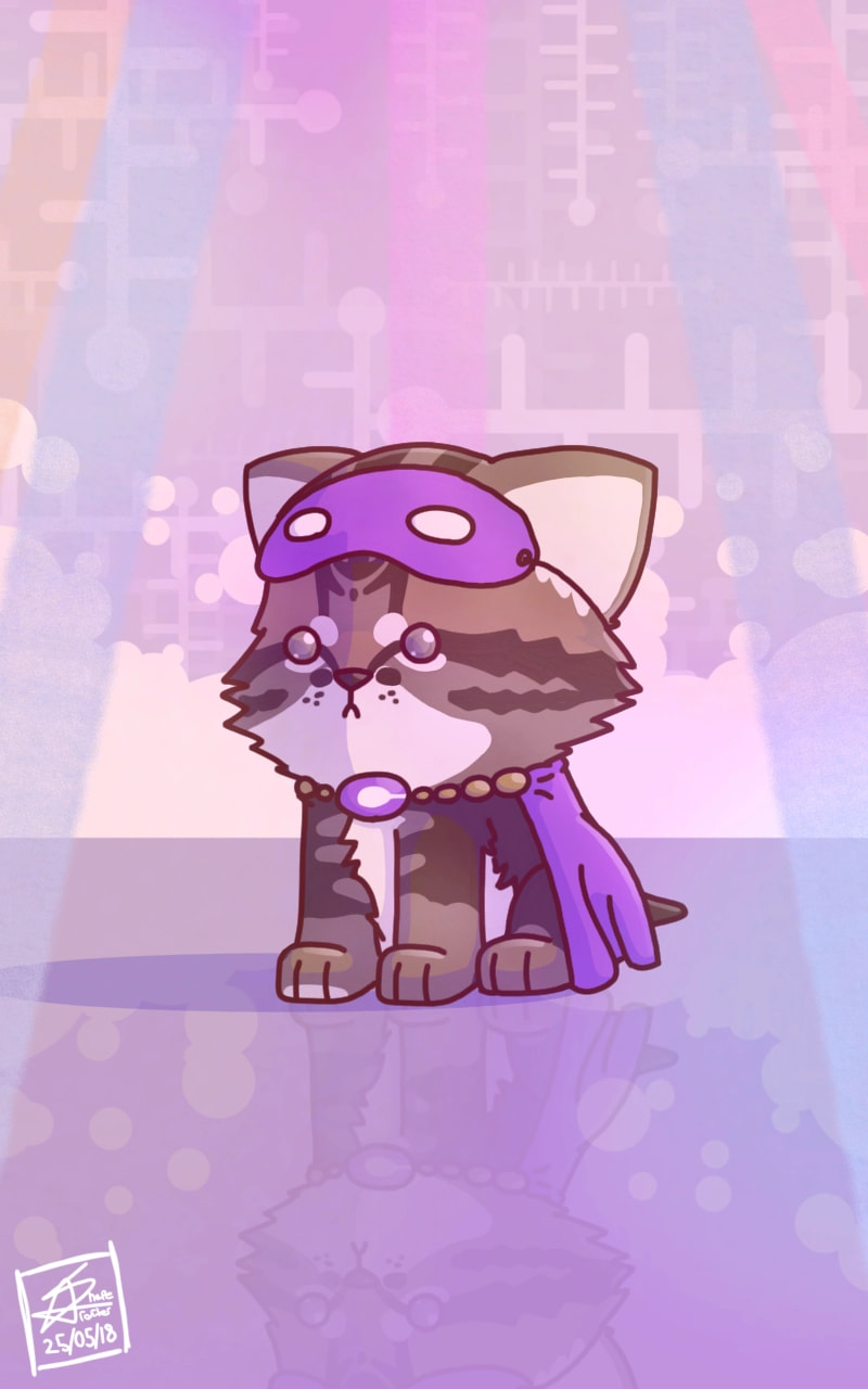 My hero today was my new Kitten. She brought a bit of joy to my routine. #chibi #kitten #cute #myhero #fridayswithsketch #color #ShapeCrafter #LOVE hope you all enjoy.