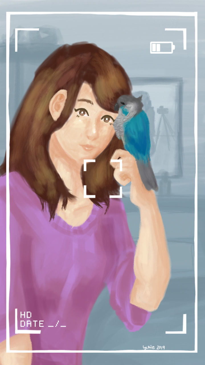 Done~~ i cant draw birbsfj--JaidenAnimations is an amazing youtuber, I've been a fan for years! Check her out if you haven't yet! #youtubefanart #fridayswithsketch #jaidenanimations #youtuber #youtube #youtuber @sonysketch 