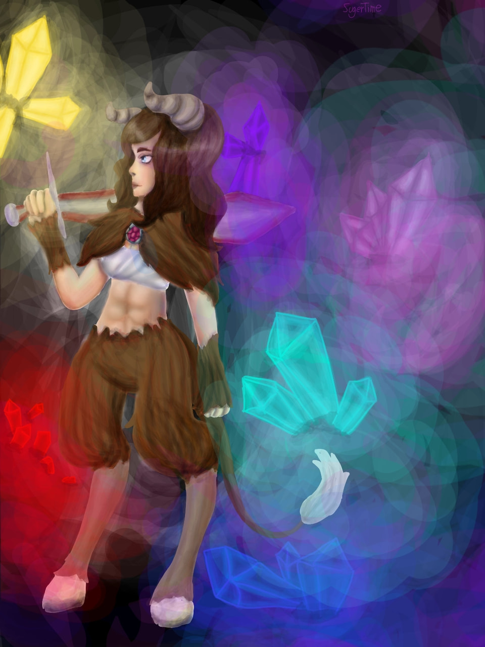 OMMMGGGG I LOVE IT SOOO MUCHHH, her name is Fiona and she lives in crystal cave, immm so proud of it :3#mymythology #fridayswithsketch #ILOVEITTTT #OMGOMGOMGOMG Edit:  OMG I CANT BELIVE IT GOT FEATURED THANK YOU ‪@sonysketch‬