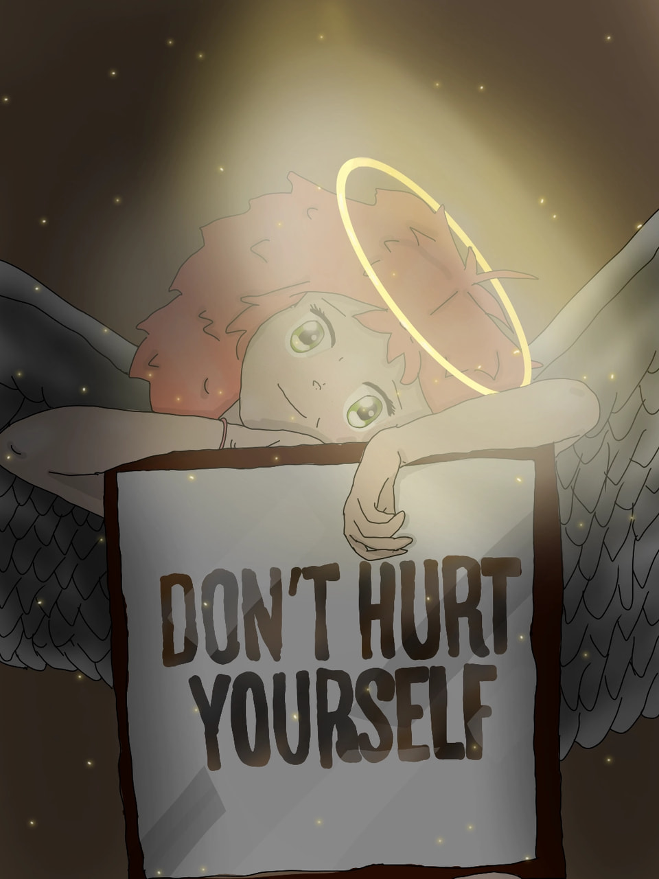 #angel #feader #dont #hurt #Yourself #MotherLanguageDay #fridayswithsketch #Swedish #Sweden  be careful😉 edit: THANKS!!!!!!! Look at My profile dear likers this is'nt the best😍. This art have more likes than I have followers and Friends😆😭