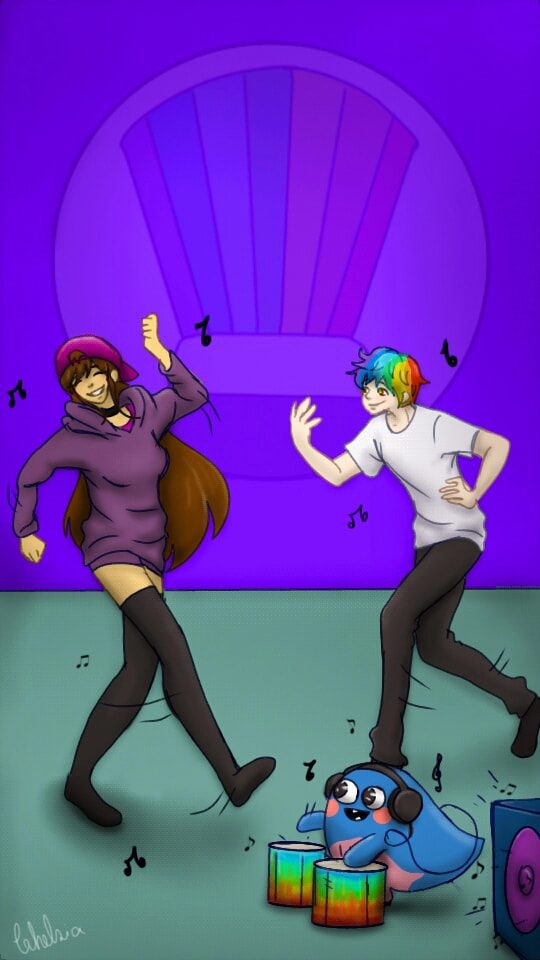 °Hi ‪@sonysketch‬ i finished the drawing, i drew my OC to dance with #sonysketch and #otto , i hope you like it took me a lot to do because of some details that i aedes,#fridayswithsketch #dancechallenge #ChelsiaSketch °