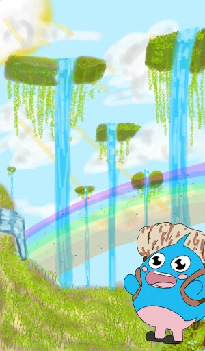 How about exploring the mysterious floating land.. #ottosvacation #fridayswithsketch #googleplay ‪@sonysketch‬