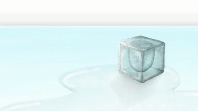I haven't posted in a while, soo here is an ice cube. I shall call it...ICE CUBE 2.O!!!!!!! #CleanWater #SonySketch