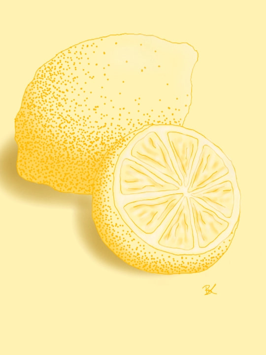Hi! I just did a drawing for #yellowchallenge #colorweek #lemon Hope u like it!