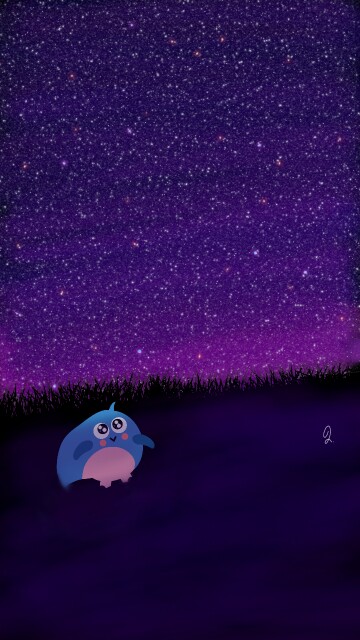 I think Otto should go to South Africa to see the beautiful stars in the sky💙💜🌌 #googleplay #sketch #cute #amazing #hopeful #fridayswithsketch  #ottosvacation #ottosadventures #sonysketch