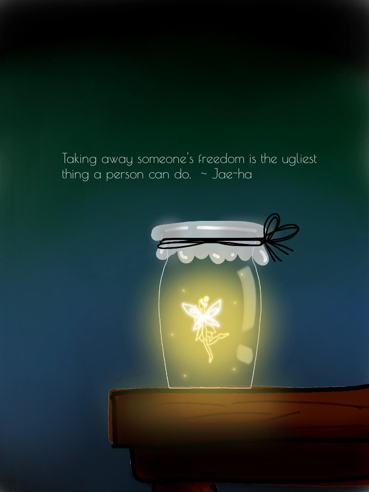 Thanks for the 500+ likes guys :D Man , "fairy in a bottle" is a common concept * sigh * but here you go :D #bottle #inktober2018 #inktober #fairy #AkatsukiNoYona #jaeha #glass #quotes