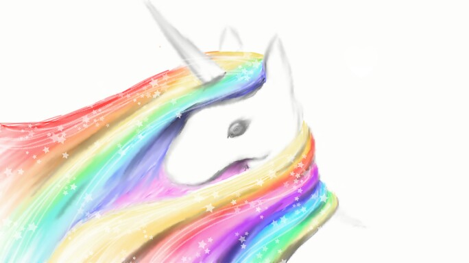 #fridayswithsketch #myfavanimal #Rainbow #Unicorn #sketch #color