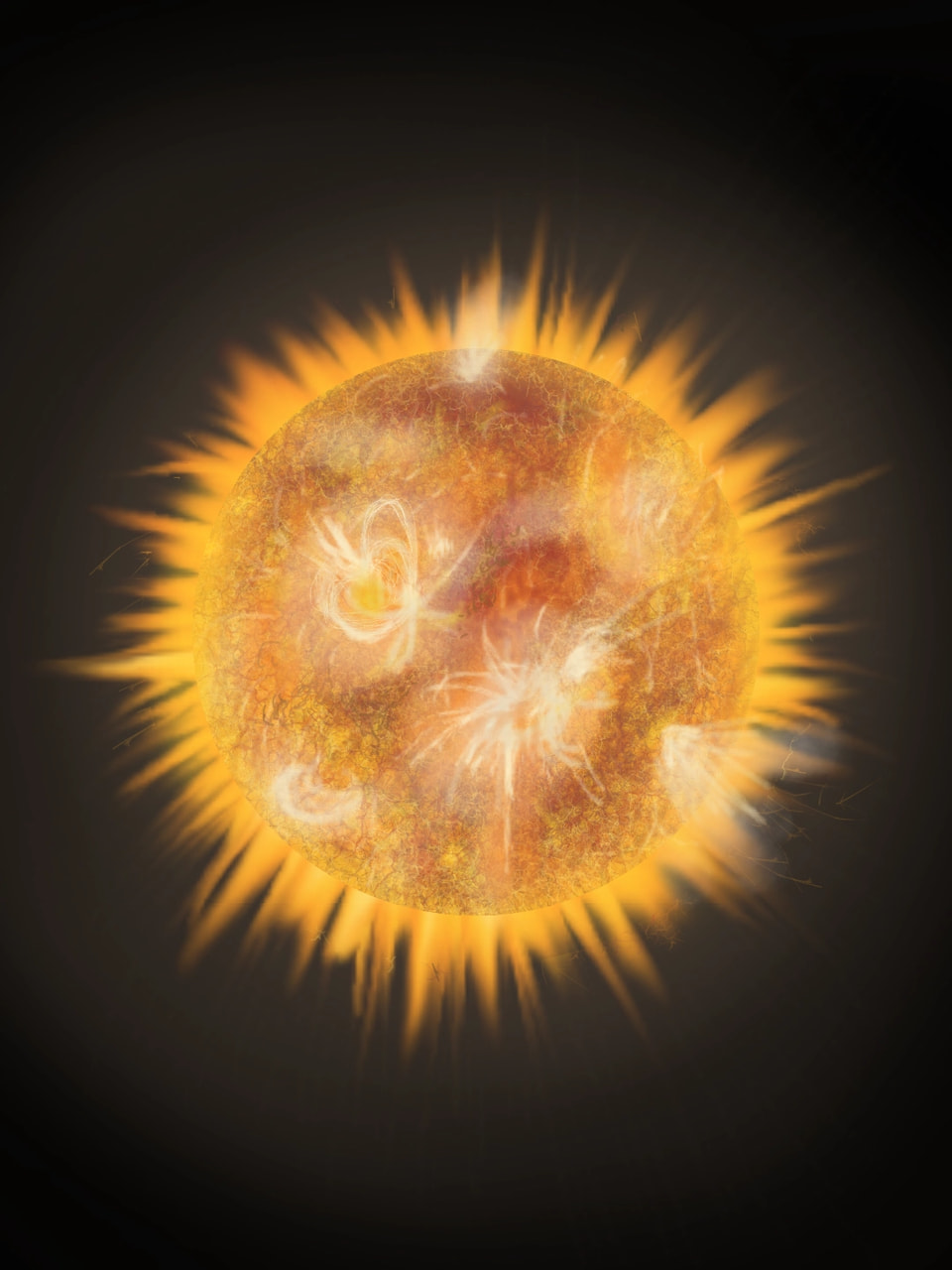 Inktober day 8: Star . And  I've drawn the sun. It's a star! #sun #star #Inktober2018 #inktober #inktober2018day8 #space #fire #sonysketch