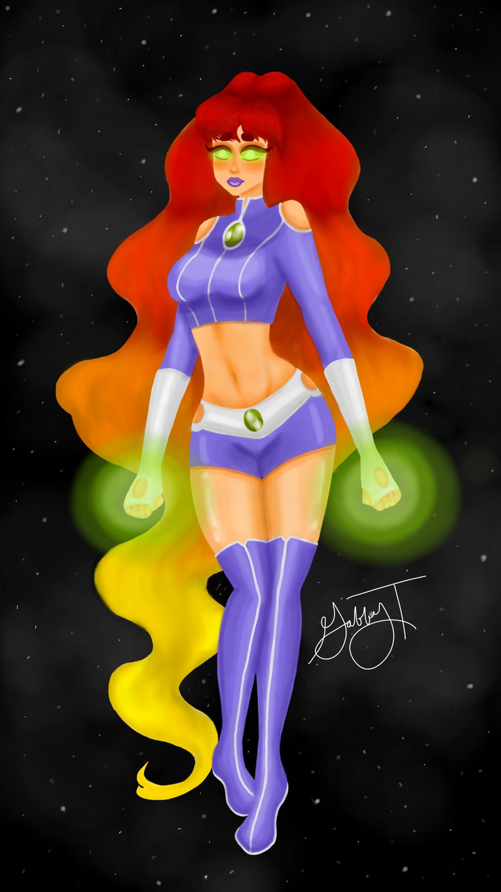 So proud of this! ♡ #myalien #alien #starfire #dc #DCComics #teentitans #anime #comics #space #superhero #myhero #fridayswithsketch Edit: Oh my god guys I can't believe you got me on popular ahhh! Tysm for the love!