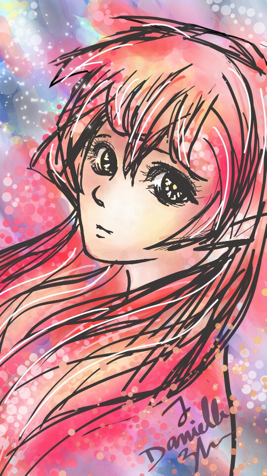 💟 #Collab with ‪@artby___j‬ (line art by J and coloring by me)!!! I'll be posting collabs for a while 😅collab link in the comments below #collaboration#red#pink#sonysketch 💟
